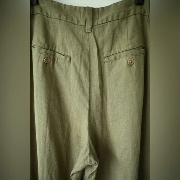 Madewell "The Harlow" Linen Pant NWT - Picture 9 of 11